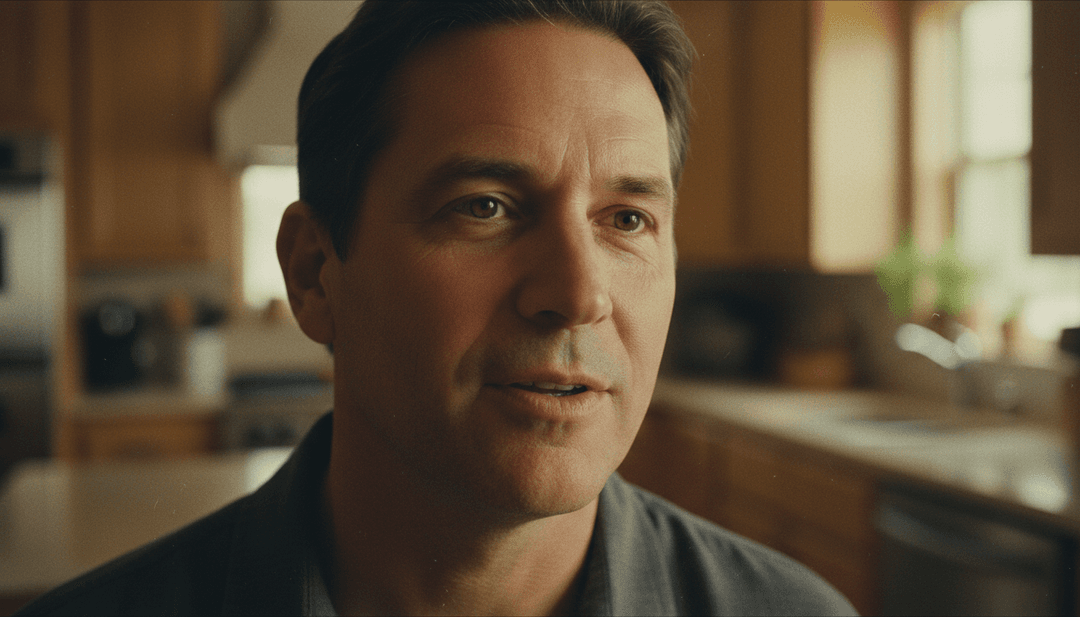 Um videoclipe concluído para 'Napkin in my cup' sendo reproduzido em uma tela, mostrando a fusão de estética country e visuais gerados por IA, com um chamado à ação para os usuários criarem os seus próprios.