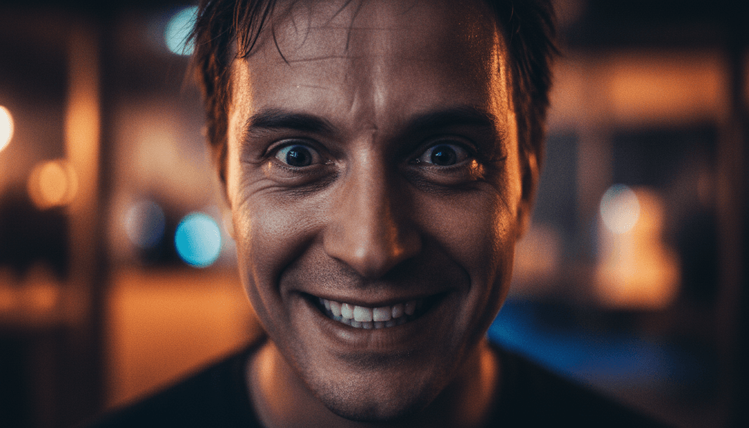 AI生成的音乐视频场景,展示了一个剪影在绚丽夕阳下弹奏原声吉他,带有乡村道路元素和微妙的歌词叠加。