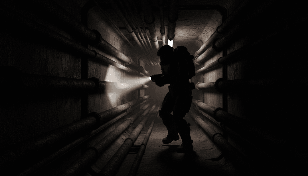 反乌托邦城市的动态视觉效果、动画街头艺术和故障效果,映射出激进的工业嘻哈节拍。