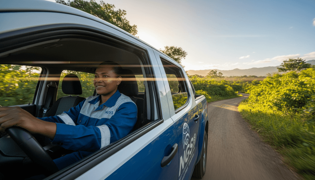 Una vista cinematografica di un `video musicale AI` completato e ad alta definizione per 'NGSS XMAS Tune 2.3 Auditioned.mp3' in riproduzione su un elegante display digitale, che evidenzia il logo freebeat.ai e un invito all'azione per gli utenti a creare i propri progetti di `generatore di cover musicali`.