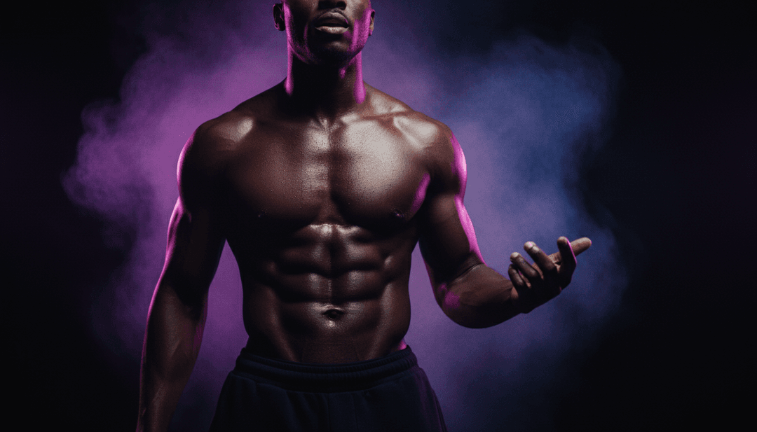 AI 生成的抽象藝術,捕捉 Babyfxce E 的「Cut The Block Off」在都市環境中的原始能量和節奏脈動。