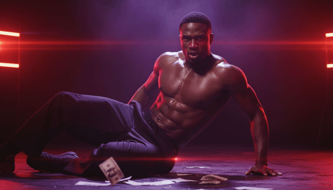 用戶正在 freebeat.ai 介面互動,展示已完成的「Cut The Block Off」音樂影片,並提供生成音樂封面或將 mp3 轉換為 mp4 的選項。