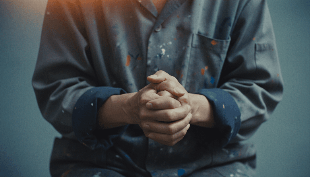 Arte digitale astratta che rappresenta l'analisi emotiva di una ballata pop ispiratrice, con colori e luci vorticanti