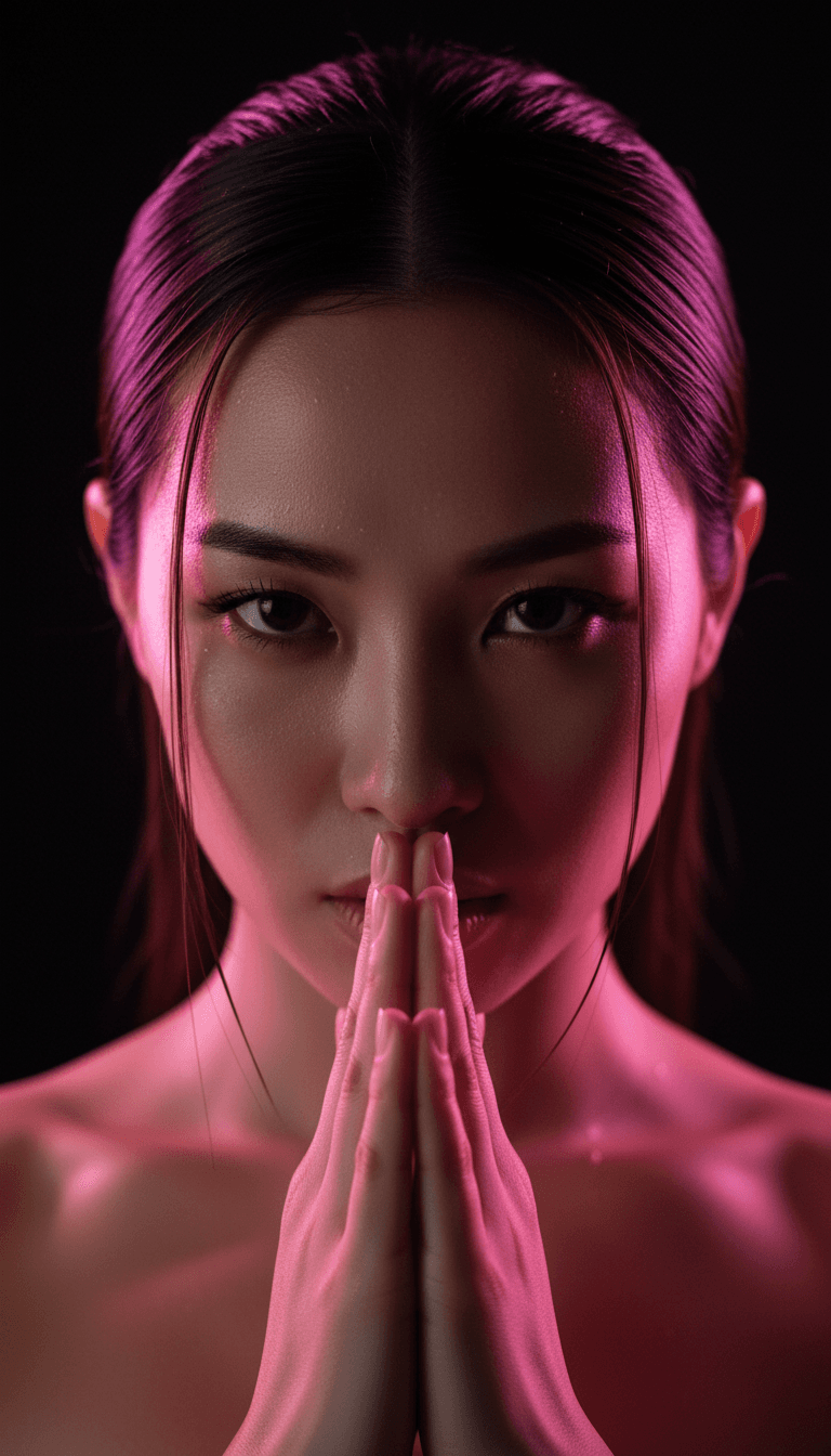 AI 诠释 K-pop Trap 歌曲自信流畅的能量,将节拍转化为动态视觉概念。