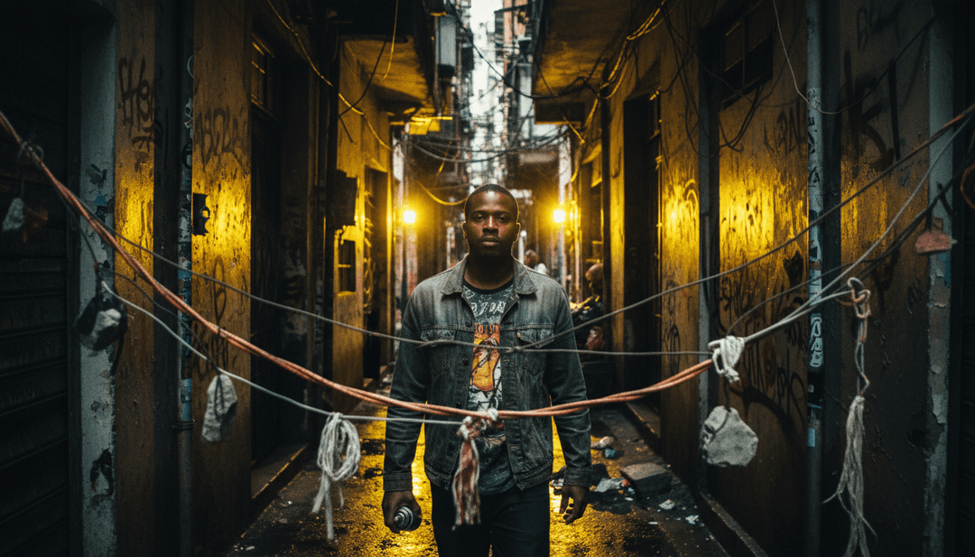 一位音乐家自豪地展示他们为卡里奥卡放克歌曲制作的高质量AI生成音乐视频,展示了 freebeat.ai 的顶级能力。