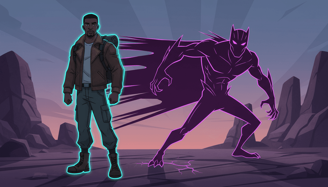 Usuário interagindo com a interface freebeat.ai, criando sem esforço um videoclipe de nível profissional a partir de seu próprio arquivo MP3 ou WAV.