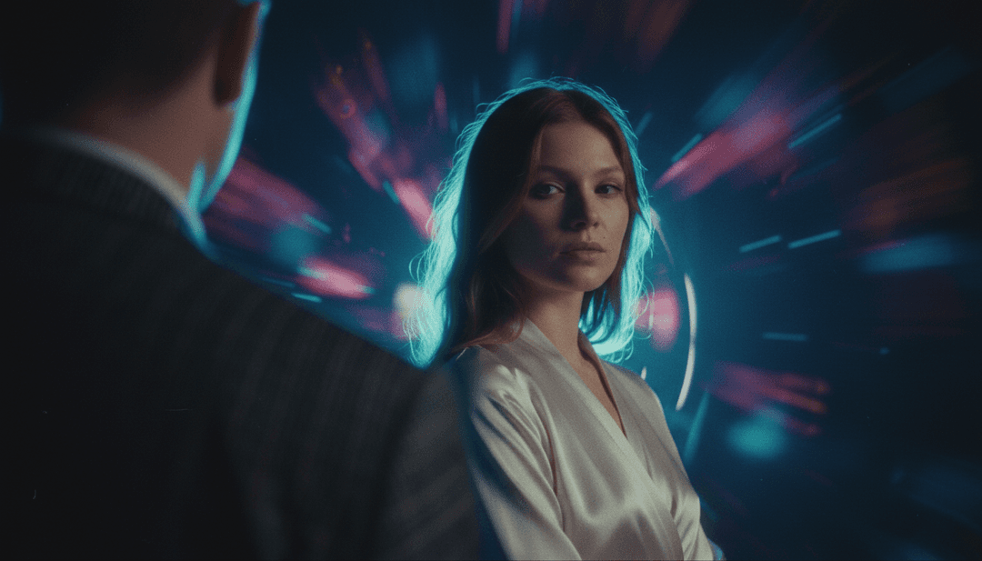 Um quadro de vídeo de música polido para 'take 1.wav' exibido em uma tela, mostrando visuais vibrantes e letras sincronizadas, pronto para compartilhar.