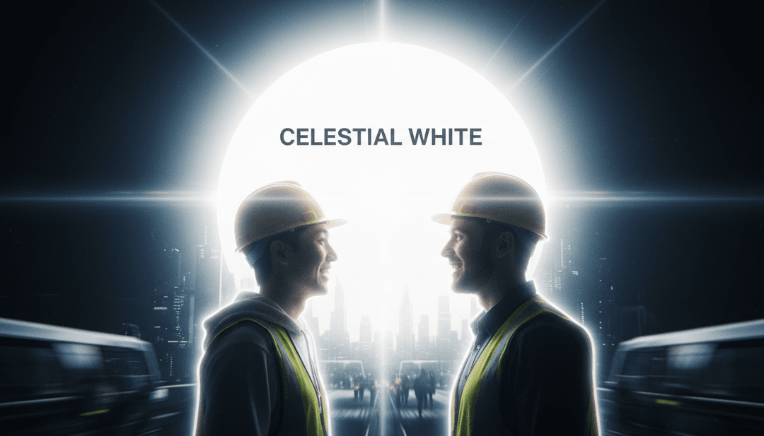 Videoclipe finalizado sendo exibido em uma tela grande, demonstrando as capacidades do freebeat.ai