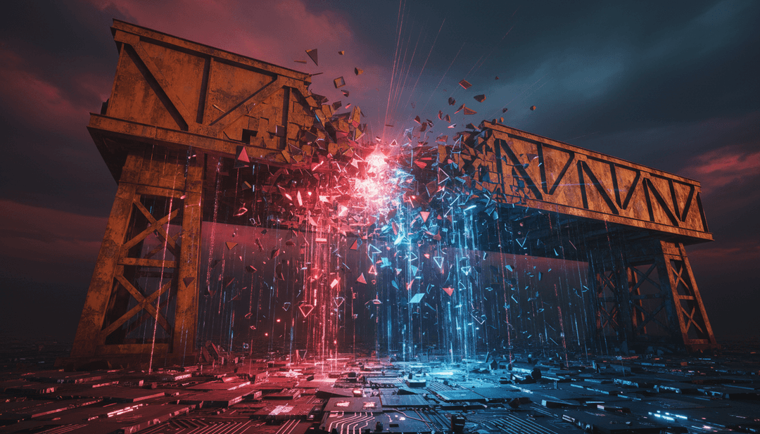 'CopBeatMasteredFinal.mp3' का डायनामिक विजुअल प्रतिनिधित्व, जिसमें विस्फोटक ट्रैप बीट्स AI द्वारा उत्पन्न अंधेरे, गंदे शहरी दृश्यों के साथ सिंक हो रहे हैं।