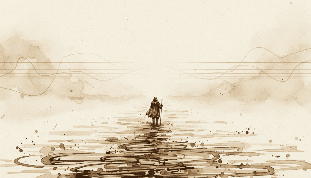 AI 分析 'Manda nawa Karanawa' 的波形,展示了斯里兰卡传统模式与现代嘻哈节拍的融合。