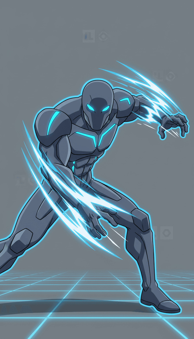 L'IA analysant les ondes sonores et les motifs de musique électronique pour générer un concept créatif pour le clip musical de dizartfors.