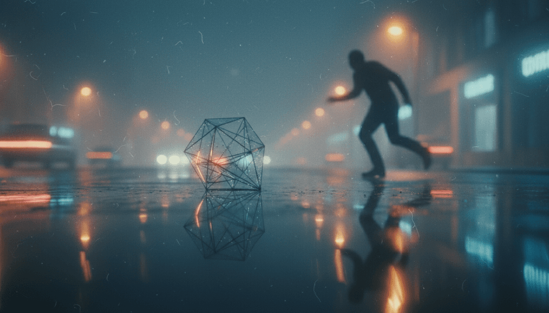 Uma representação digital da luz solar perfurando nuvens de chuva sobre uma vasta paisagem celta verde, simbolizando esperança e resiliência.