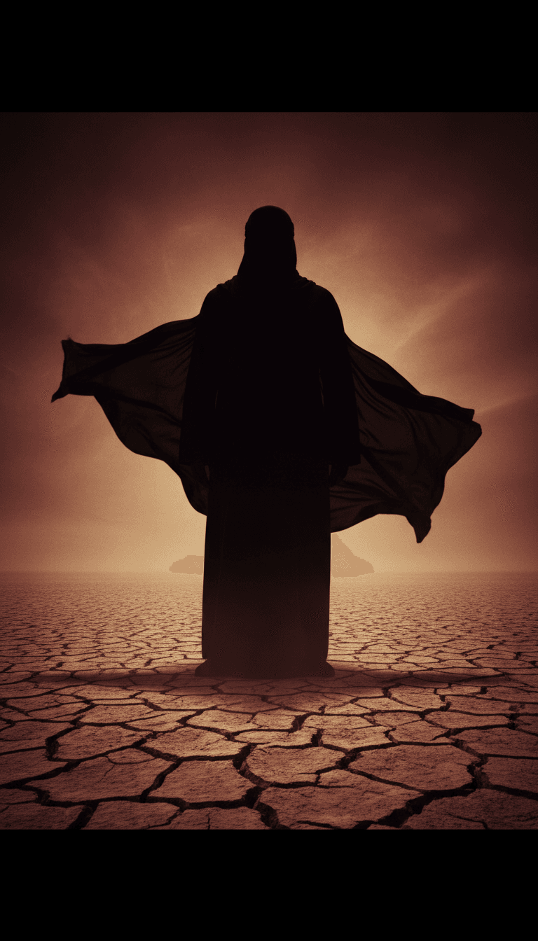 伝統的なアラビア民謡のパターンと現代のデジタルフラクタルを融合させたコンセプトアート。dissonantjazztronica3109による نحن (1).mp3 の魂を表現し、AIミュージックビデオジェネレーターによって生成されたもの。