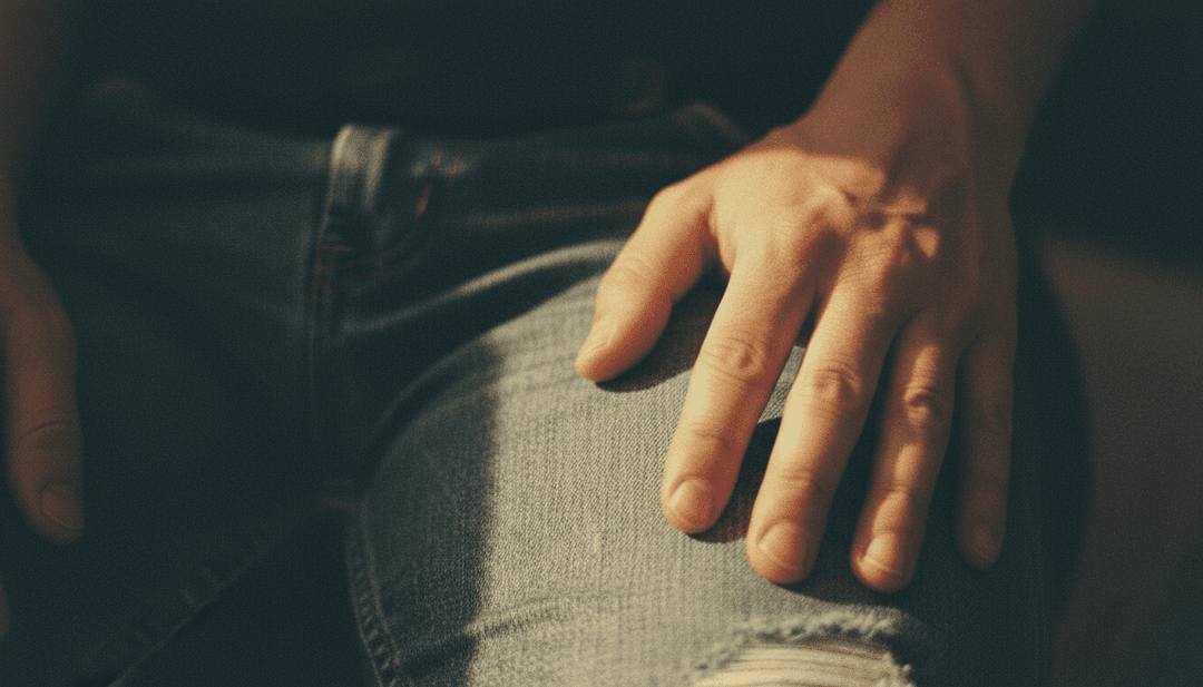 与原声吉他扫弦和 John Adams 演唱同步的动态视觉效果,展示自然场景和亲密瞬间。