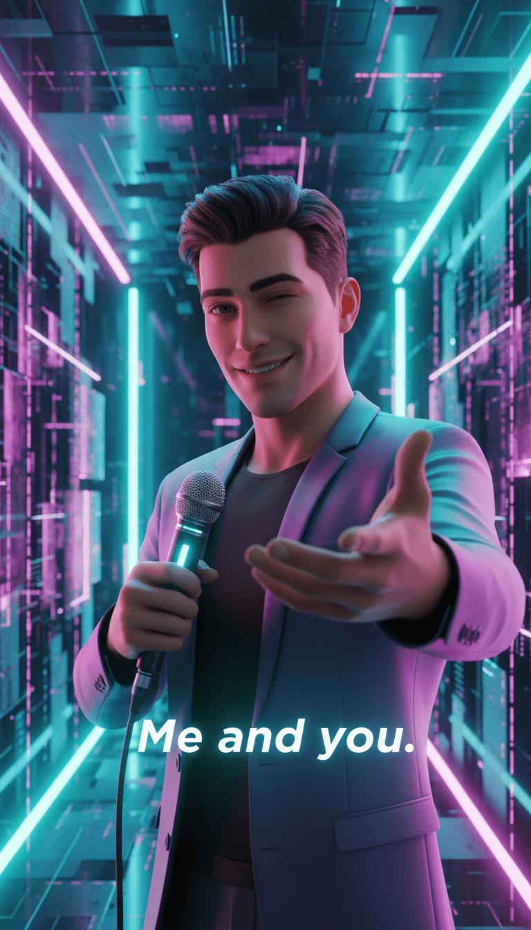 एक R&B/हिप-हॉप ट्रैक के लिए एक तैयार संगीत वीडियो स्क्रीन पर चल रहा है, जिसमें 'freebeat.ai' लोगो दिखाई दे रहा है, जो रचनाकारों के सशक्तिकरण का प्रतीक है।