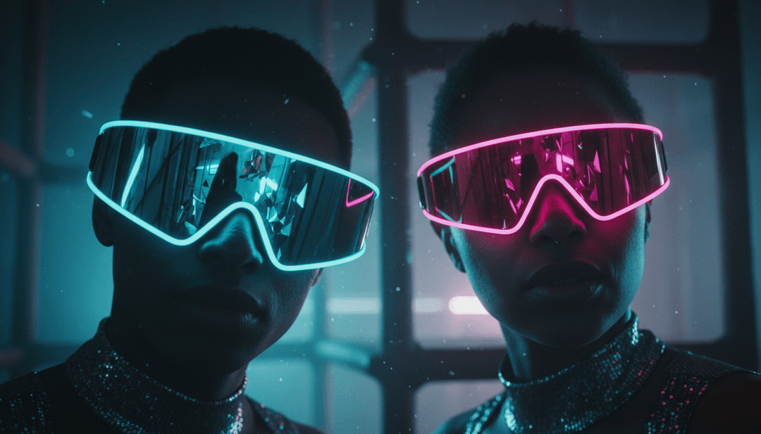 Una persona interagisce con l'interfaccia di freebeat.ai, guardando il proprio video musicale AI creato per 'Хочу быть как Каиров (v1)' su un grande schermo, apparendo soddisfatta e ispirata.