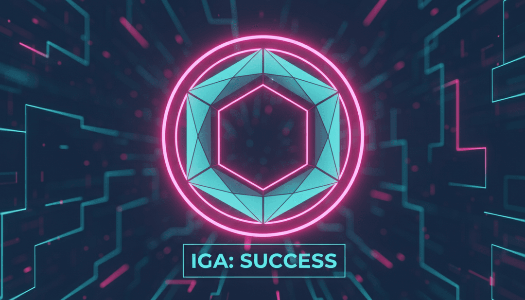 为 v5 的流行圣诞歌曲制作的动态 AI 生成视觉效果,特点是同步数字特效和节日网络安全主题。