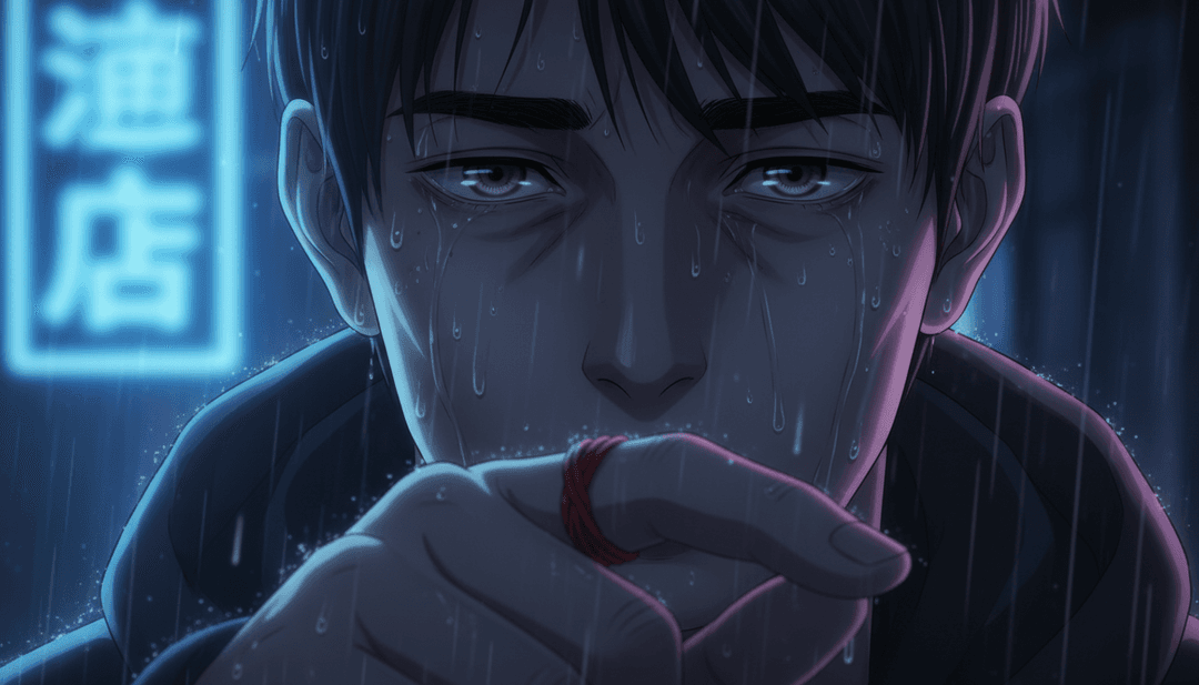 AI, jlue666 द्वारा 'Drown in the Rain' की ध्वनि तरंगों और गीतात्मक विषयों का विश्लेषण कर रहा है, लो-फाई हिप-हॉप और इंडी रॉक तत्वों को दृश्यमान कर रहा है।