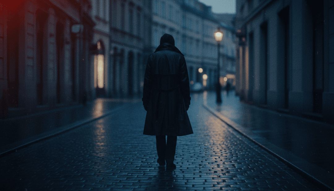 IA analisando notas e letras de música folk para 'Golden Thread', mostrando um fio dourado entrelaçado em padrões musicais abstratos.