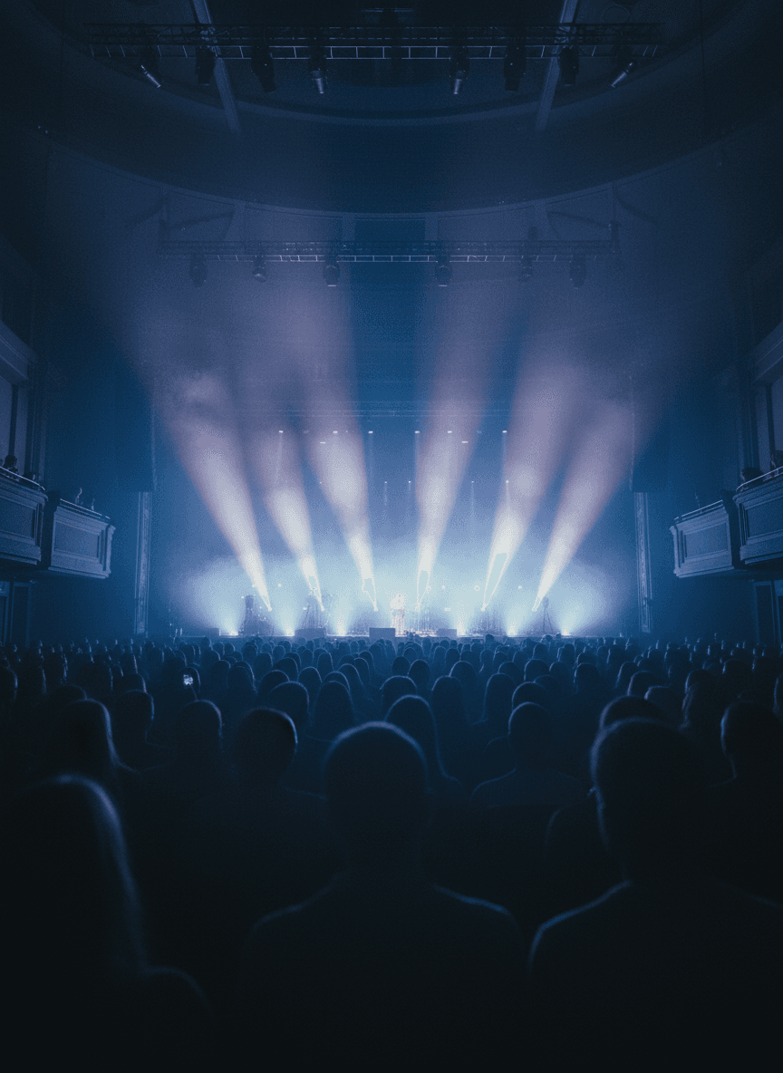 Uma luz etérea ilumina símbolos antigos, representando o início e o fim divinos, inspirados em 'Alfa and Omega' de Harold Mawela e Elizabeth Maseko.
