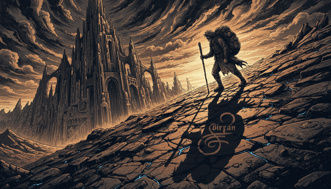 'Gecenin içinden geçtim, gölgelerle konuş' के लिए एक पूर्ण, उच्च-गुणवत्ता वाला संगीत वीडियो एक स्क्रीन पर चल रहा है, साथ में freebeat.ai लोगो।