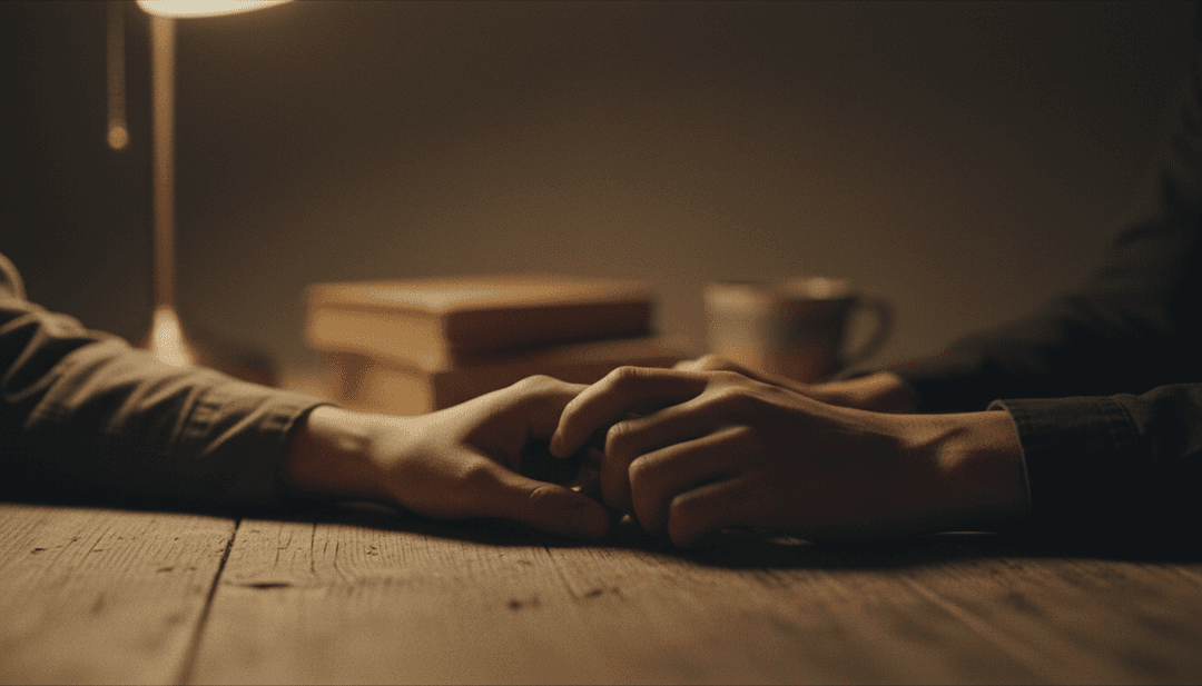 एक विविध कलाकार एक लैपटॉप का उपयोग करते हुए, एआई के साथ खुशी से एक संगीत वीडियो बना रहा है, स्क्रीन पर एक तैयार वीडियो चल रहा है।