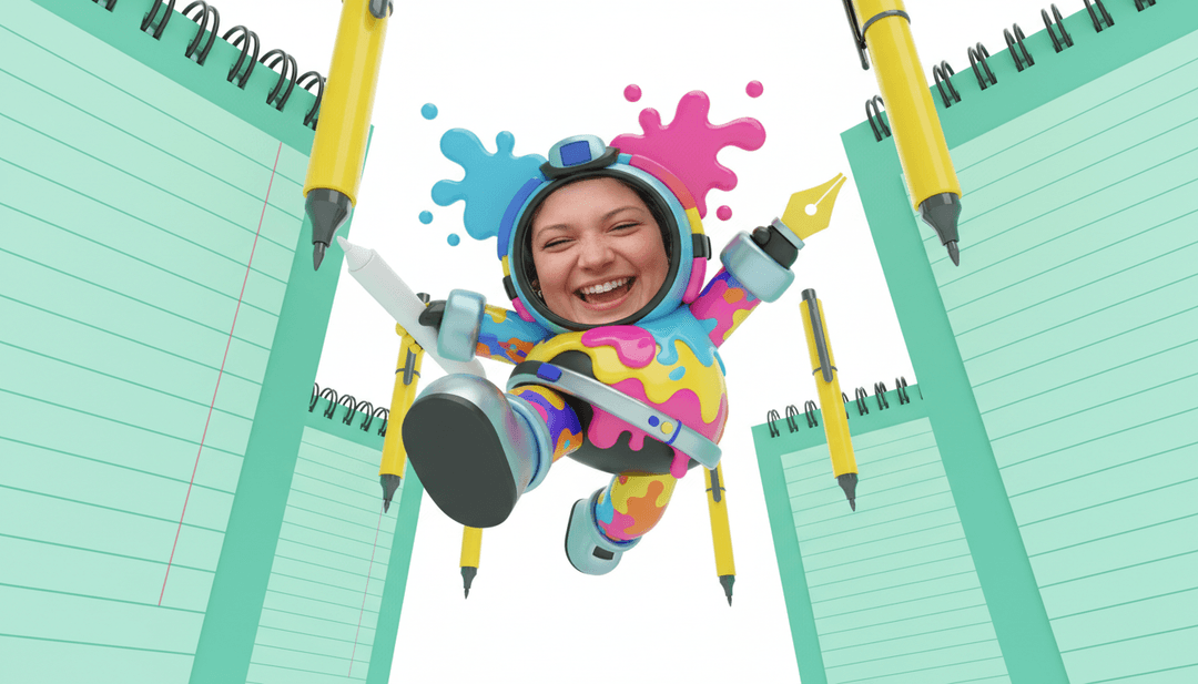 अमूर्त कला जिसमें इलेक्ट्रॉनिक ध्वनि तरंगें चमकीले दृश्य पैटर्न में बदल रही हैं, जो गाने की ऊर्जा का प्रतिनिधित्व करती हैं।