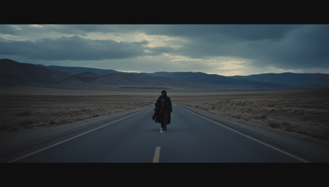 Des visuels dynamiques illustrant la traduction des instruments turcs traditionnels et de la voix de Orhan Gencebay dans 'Hor Görme Garibi' en un clip musical vibrant.