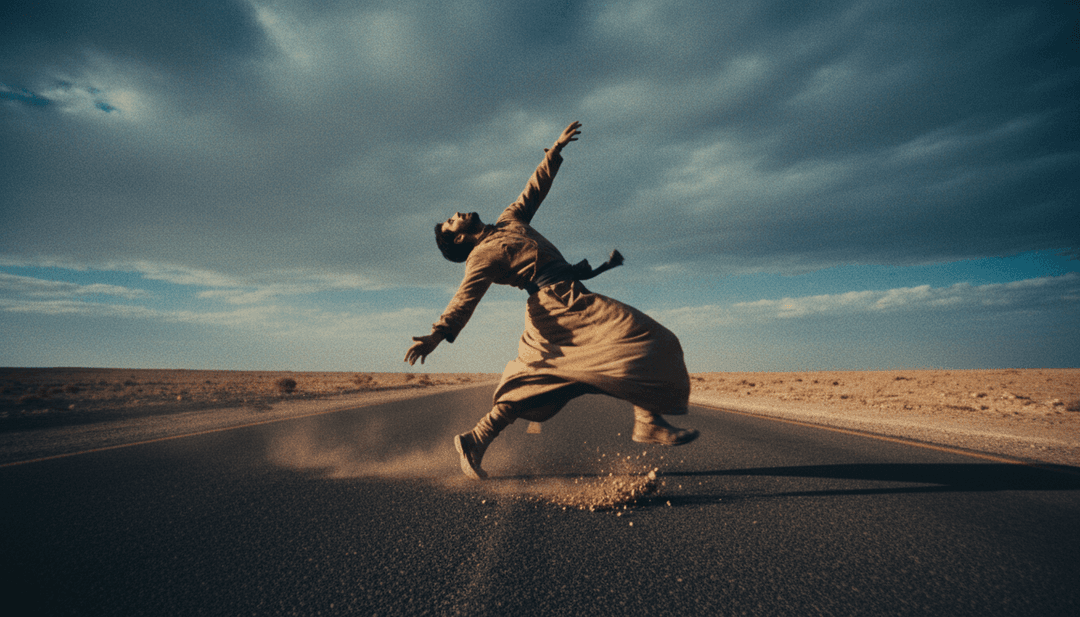 Un clip musical fini de haute qualité pour 'Hor Görme Garibi' créé par l'IA, avec une incitation pour les utilisateurs à créer le leur sur freebeat.ai.