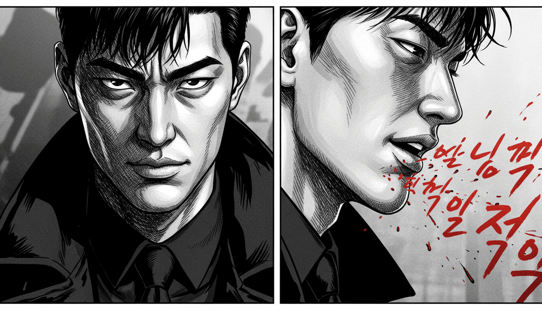 Cenas dinâmicas mostrando drops de batidas trap animados, formações de dança K-pop sincronizadas e sobreposições de letras em estilo grafite, tudo gerado e sincronizado com 사다리 걷어차기 (1).mp3.