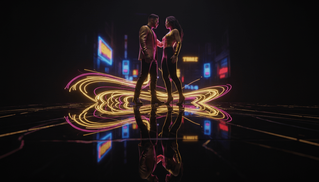 W Sound 05 'LA PLENA' के लिए एक तैयार, उच्च-ऊर्जा म्यूजिक वीडियो एक स्क्रीन पर चल रहा है, जिसमें 'freebeat.ai' ब्रांडिंग सूक्ष्मता से एकीकृत है।