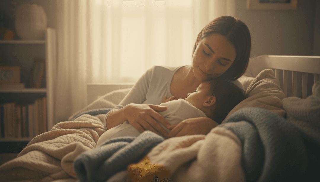 Una IA analiza la suave onda sonora de 'Couplet 1 (Remastered)', identificando su esencia como una nana clásica para niños, rodeada de luz suave.