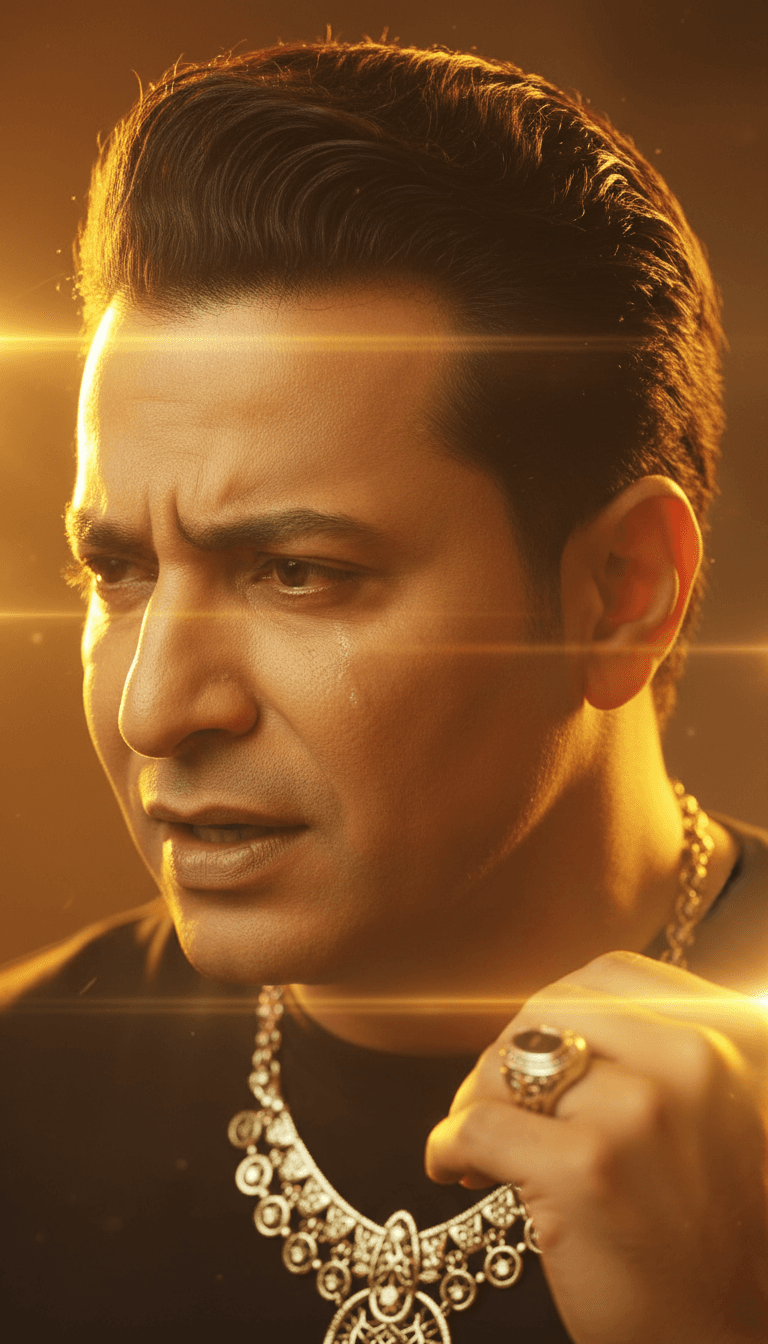 音波が複雑なパターンに変形する抽象的な視覚表現。AIによる音楽の初期解釈を象徴。