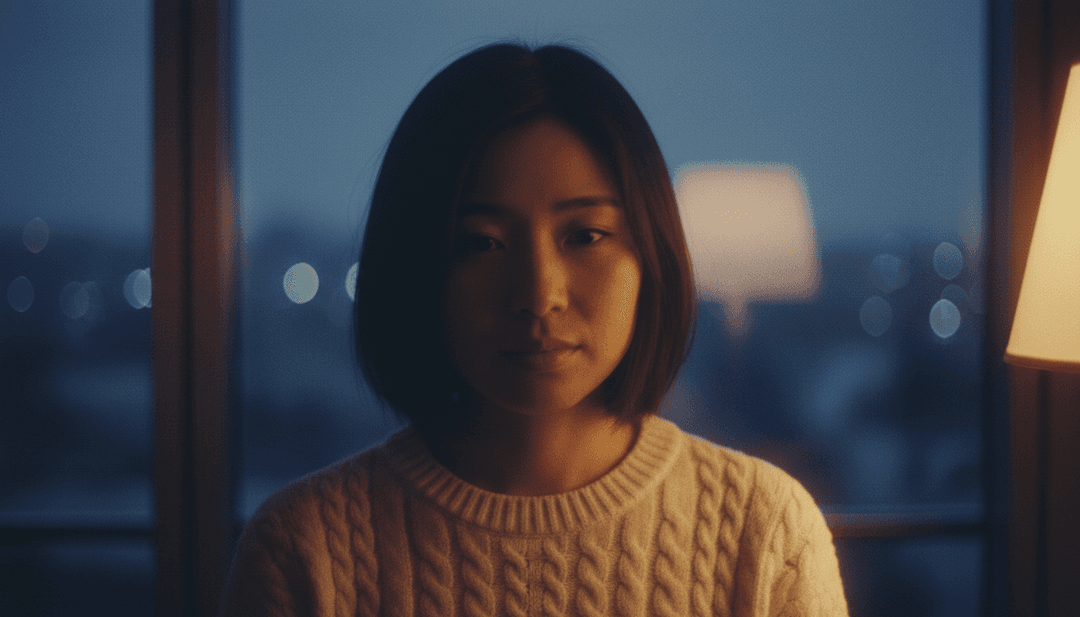 Análisis de IA de la canción J-pop 'Daijōbu Dakara' de mbretet, mostrando ondas de datos y arte conceptual para un video musical de anime que representa consuelo y optimismo.