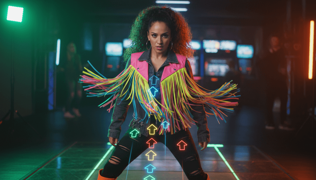 एआई ध्वनिक गिटार, बैंजो और फ़िडेल ध्वनियों का विश्लेषण कर रहा है, जो घुमावदार पहाड़ियों और देहाती परिदृश्यों की कल्पना कर रहा है।