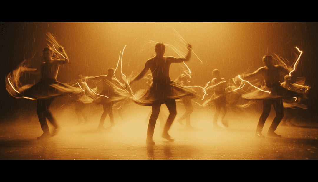 एक स्क्रीन पर बजता हुआ “Golden” का एक पूरा संगीत वीडियो, जिसमें अग्रभूमि में उपयोगकर्ता इंटरफ़ेस तत्व हैं, जो freebeat.ai पर निर्माण में आसानी का सुझाव देते हैं।