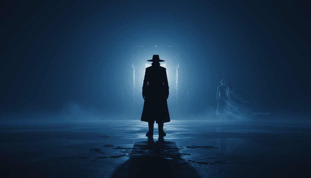 Abstrakte Visualisierung von Audiowellen und Datenpunkten, die das Lied „Paliksim draugi...“ von v5 darstellen, während die KI von freebeat.ai Stimmung und Tempo analysiert.