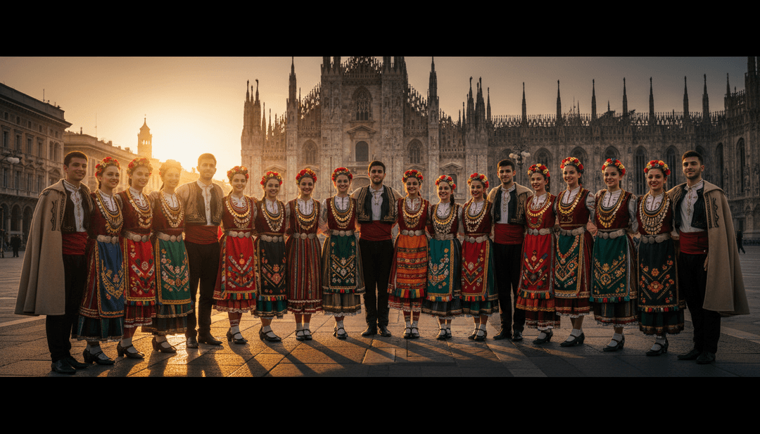 एक स्क्रीन पर चल रहा एक तैयार संगीत वीडियो, संगीत के साथ सिंक्रनाइज़ किए गए शानदार दृश्यों को प्रदर्शित करता है, जिसमें freebeat.ai लोगो सूक्ष्मता से एकीकृत है।