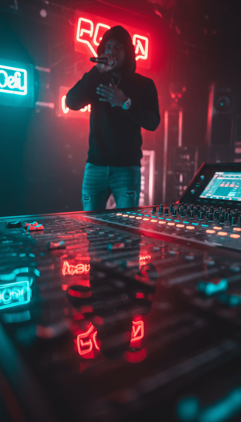 उपयोगकर्ता freebeat.ai के साथ अपना अनूठा एआई संगीत वीडियो बना रहा है, जो 'Ça vient du cœur' से प्रेरित है।