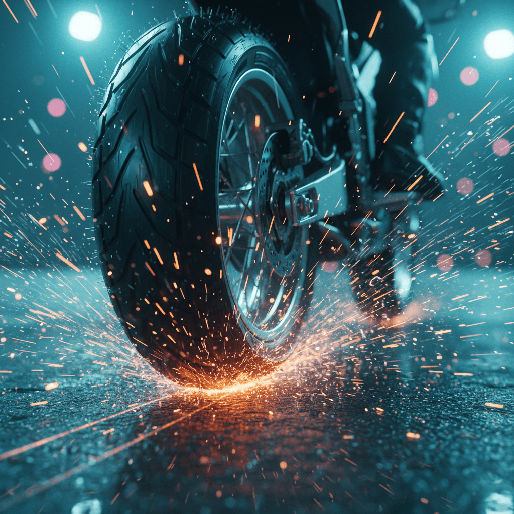 Animação dinâmica de ondas sonoras transformando-se em elementos visuais brilhantes e interconectados, representando um coração digital batendo em estilo anime.