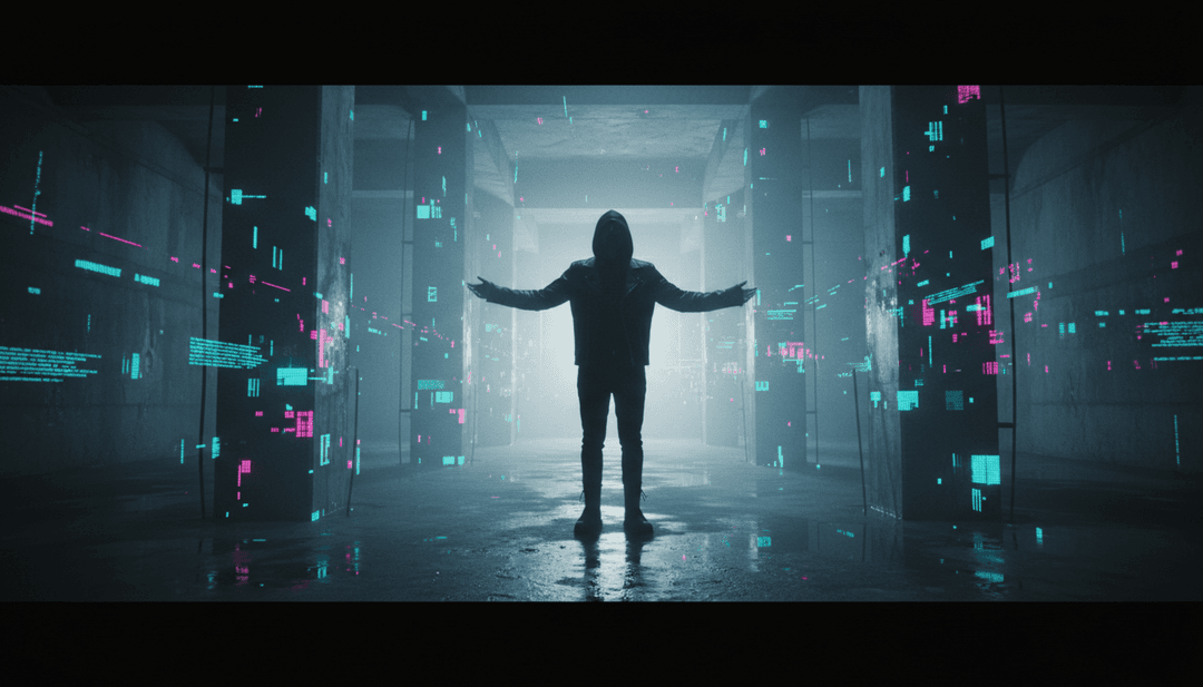 播放 'yb masterrr4fmp333.mp3' 视觉内容的成品音乐视频屏幕,Freebeat.ai 标志醒目。