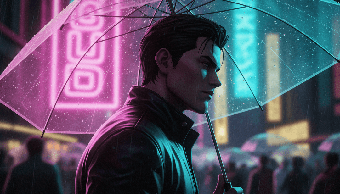 Effetti visivi vibranti sincronizzati con melodie e linee di basso specifiche di Tokyo Twilight Serenade.