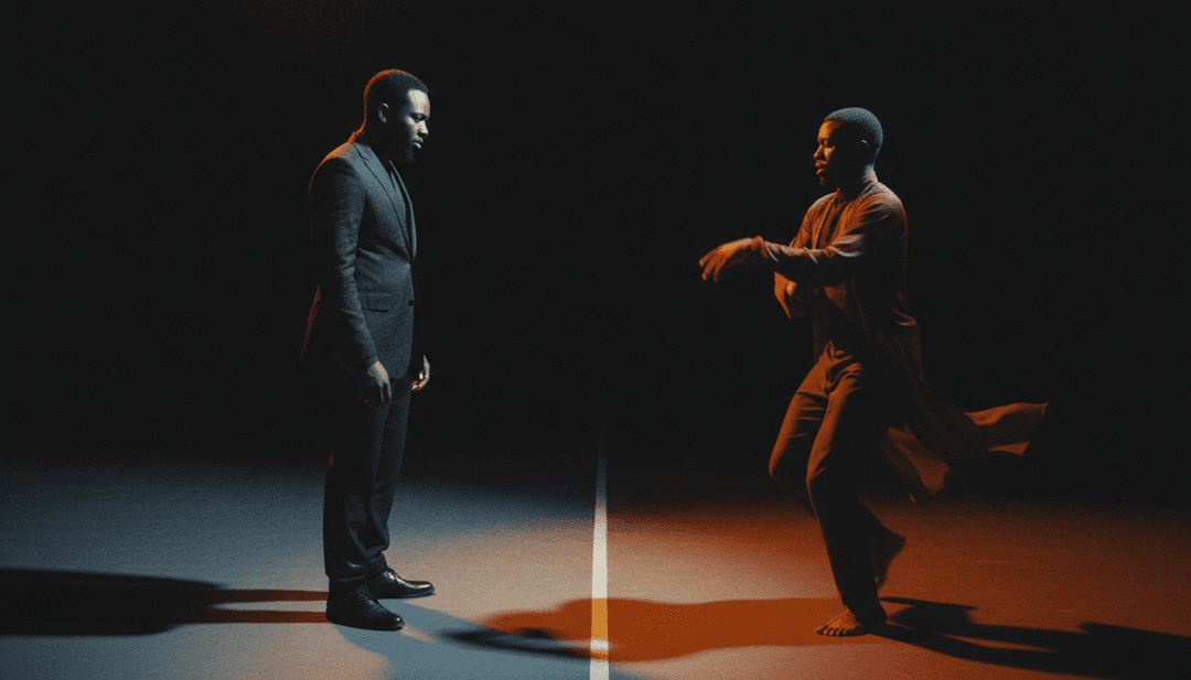 Ein hochauflösendes Musikvideobild für 'Lipdance' mit synchronisierten Visuals und kostenlosen Untertiteln, das das fertige KI-generierte Produkt zeigt.