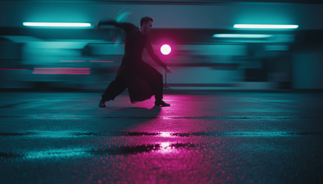 Artista viendo su video musical generado por IA para una canción country en una tablet, mostrando las capacidades de freebeat.ai.