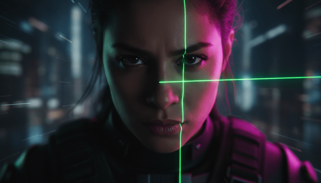 Visuais abstratos representando ondas sonoras eletrônicas e energia, cores vibrantes, movimento dinâmico para 'Can't Get Enough'.