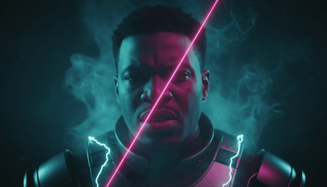 Dynamische Visuals, die eine Fusion von Hip-Hop-Tänzern und Industriemaschinen zeigen, synchronisiert mit dem Beat von Labrinths IMPLOSION.