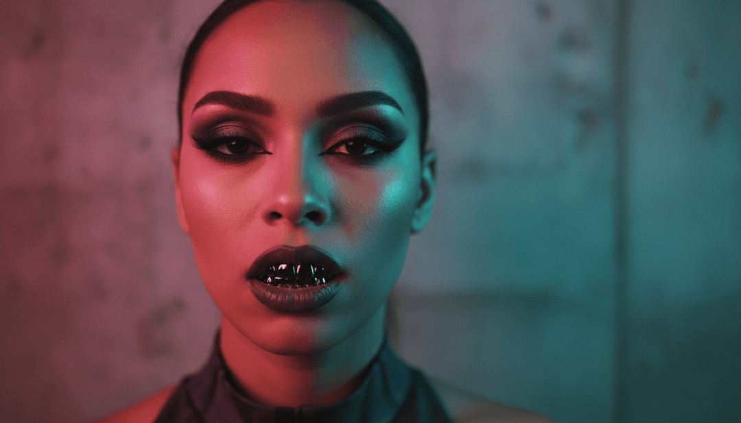 Un écran de smartphone lumineux affichant un clip musical terminé de 'LOCKED IN' par SAILORR, avec l'interface freebeat.ai en arrière-plan.