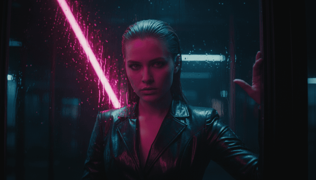 Visualizador abstracto que interpreta los ritmos pulsantes de trance y las letras emotivas de pop de 'you and i could never be friends' de Artemas