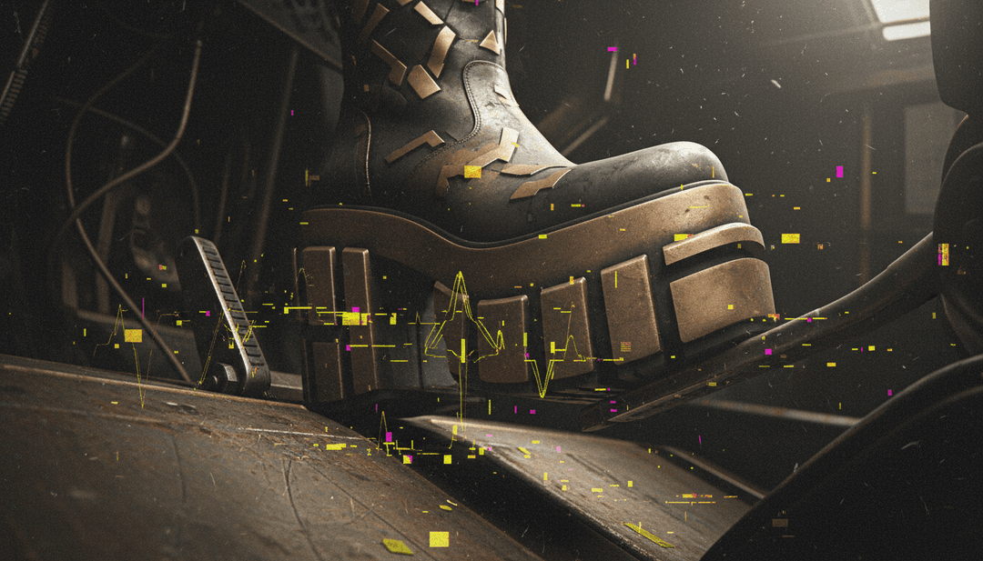 Visuels dynamiques de paysages urbains, d'art glitch et de typographie cinétique se synchronisant parfaitement avec le rap rapide de Rico Nasty dans 'PEPPER'.