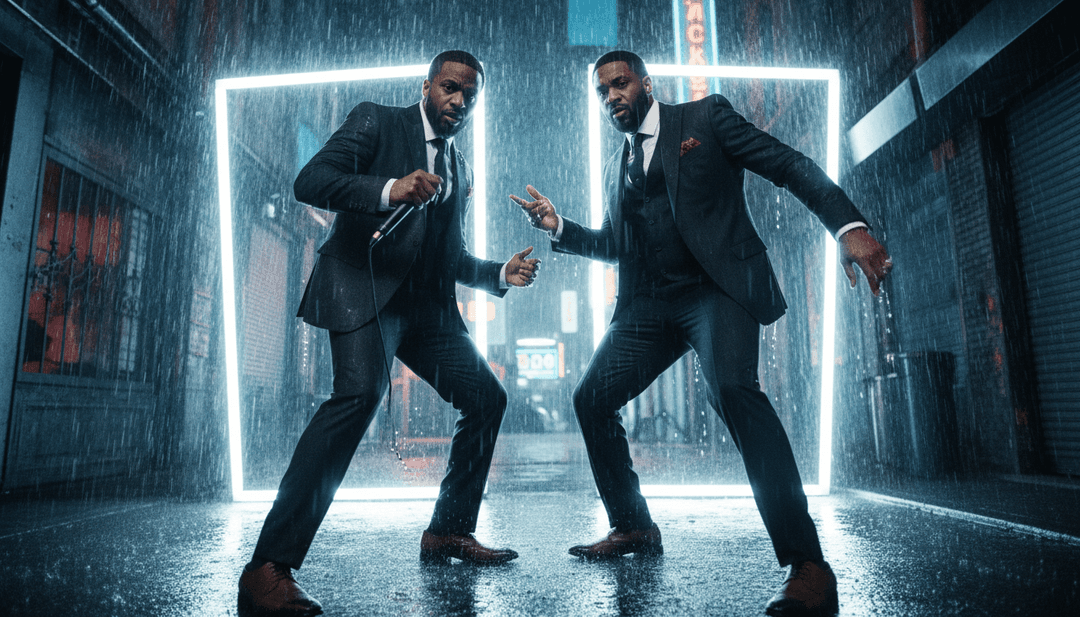 Une interface utilisateur de freebeat.ai montrant un clip musical terminé pour 'Diamonds' prêt à être partagé, avec des options pour télécharger des sous-titres et explorer différents styles visuels.